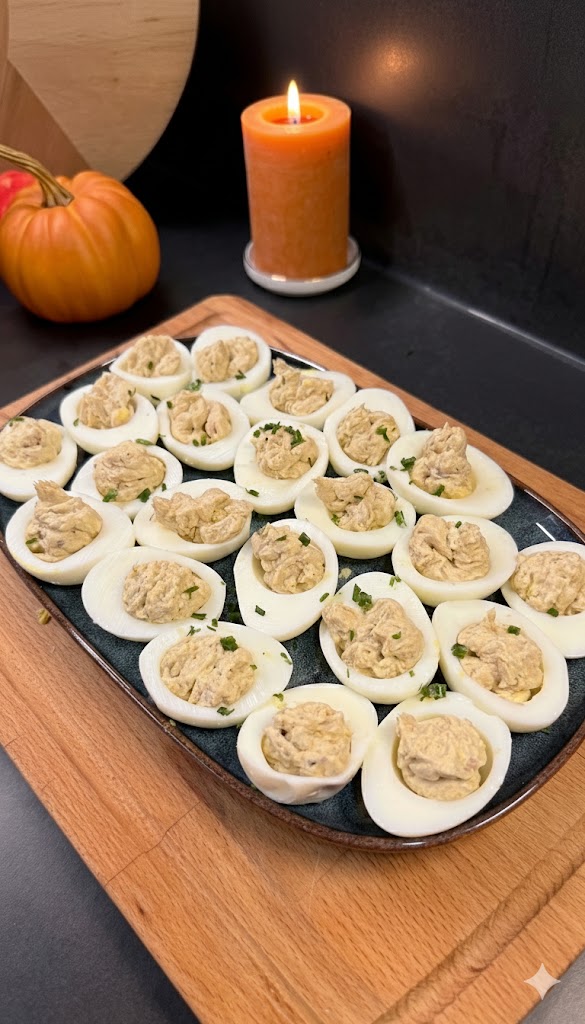 Oeufs farcis au thon